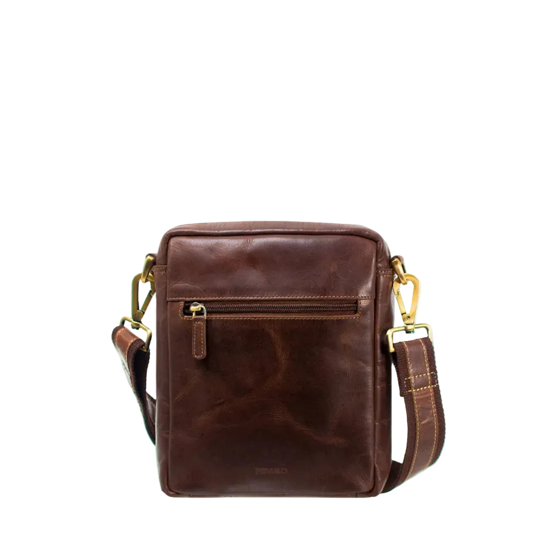 Pergalo Small Leather Sling Bag
