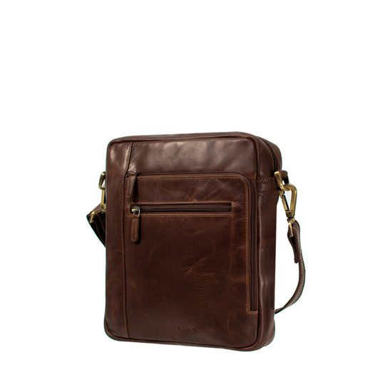 Pergalo Leather Sling Bag