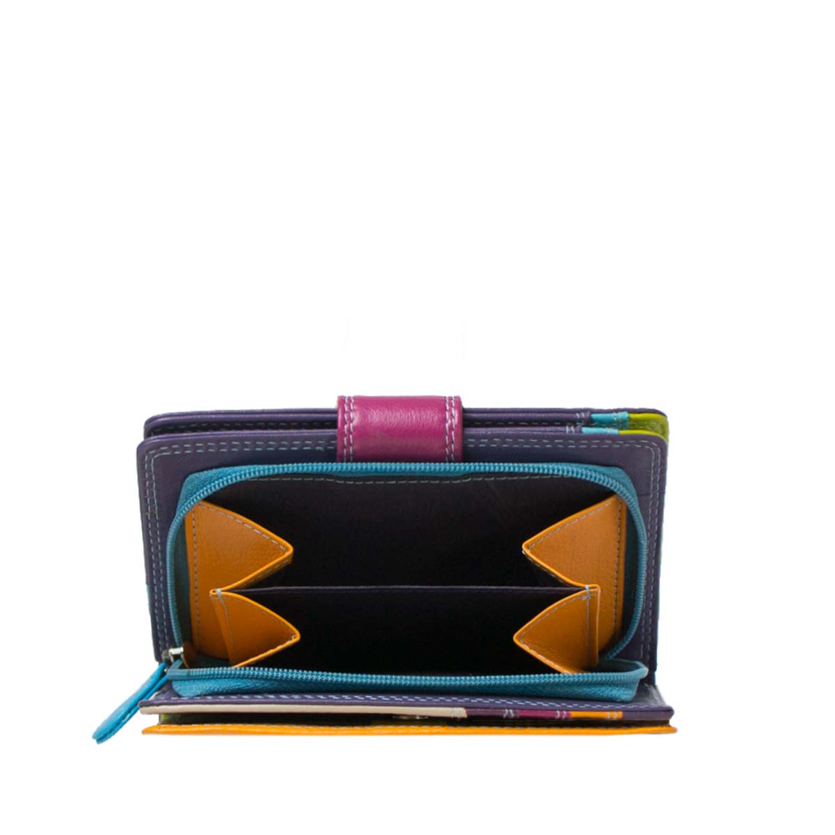 Pergalo Compact Leather Purse