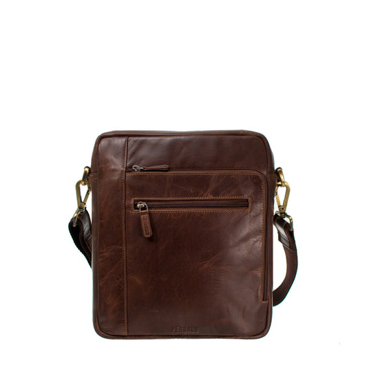 Pergalo Leather Sling Bag